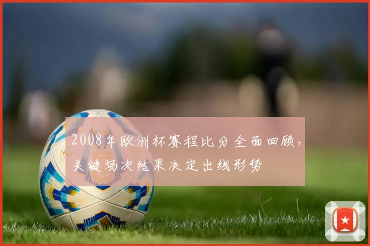 2008年欧洲杯赛程比分全面回顾，关键场次结果决定出线形势