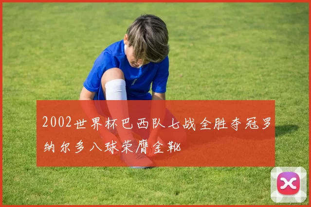 2002世界杯巴西队七战全胜夺冠罗纳尔多八球荣膺金靴